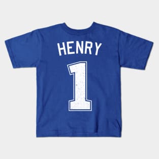 Henry Number One (1) Athletic Sports Jersey Kids T-Shirt